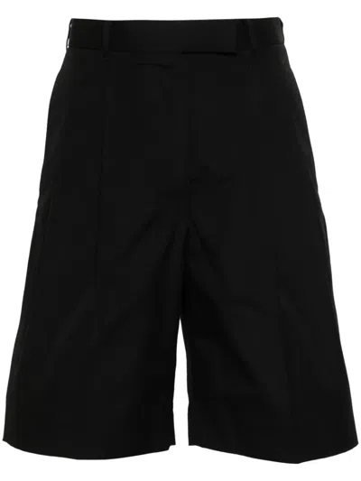 THOM BROWNE HIGH-WAISTED SHORTS