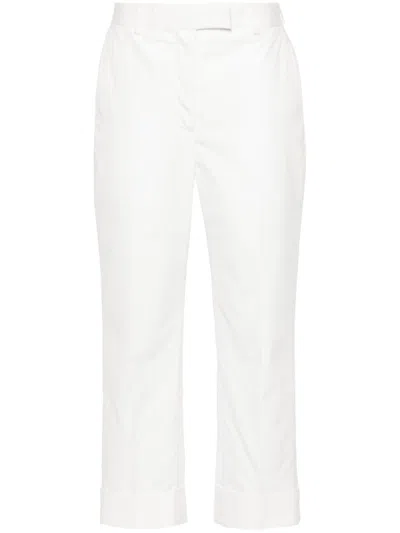 THOM BROWNE HIGH-WAISTED TAILORED TROUSERS