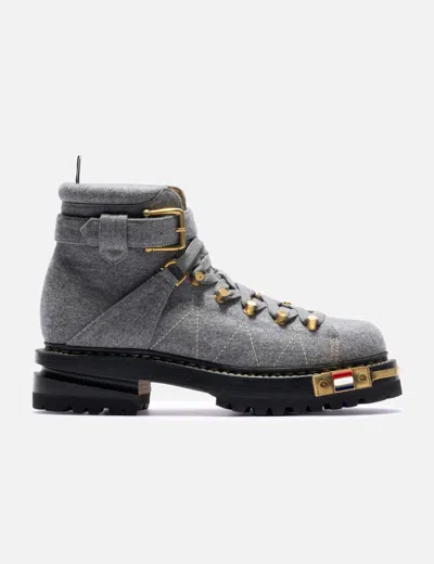 Thom Browne Hiking Boot In Gray
