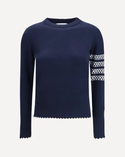 THOM BROWNE HOLIDAY HECTOR SWEATER