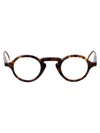 Thom Browne Tortoiseshell Round-frame Glasses In Brown