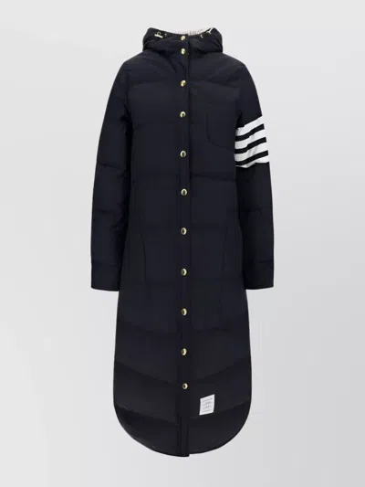 THOM BROWNE HOODED OVERSIZED DOWN JACKET