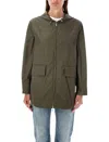 Thom Browne Coats & Jackets In Dk Green