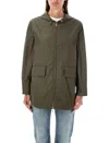 Thom Browne Coats & Jackets In Dk Green