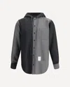 Thom Browne Hooded Shirt Jacket