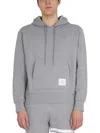 Thom Browne Men's Hoodie In Gray
