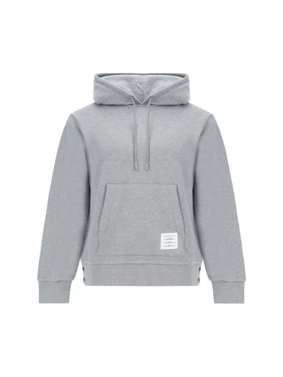 Thom Browne Hoodie In Gray