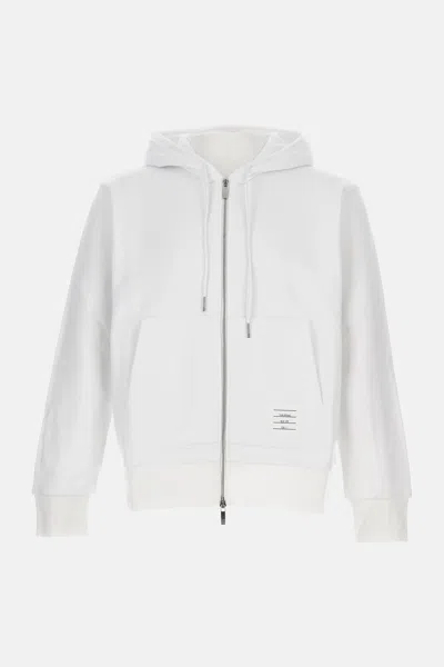 THOM BROWNE HOODIE ZIP-UP PULLOVER