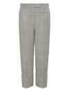 Thom Browne Backstrap-detail Trousers In Gray