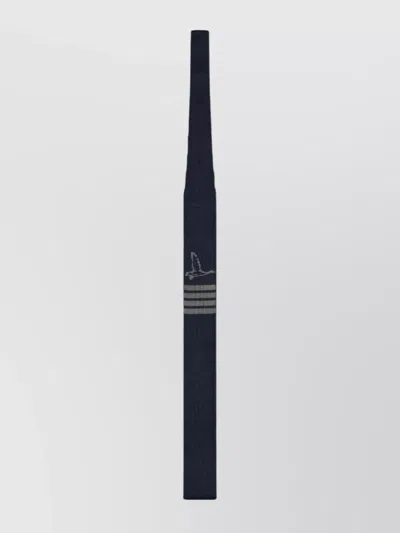Thom Browne Icon Jacquard Knit Tie Stripe In Black