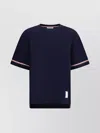 Thom Browne Men T-shirt With Iconic Bands