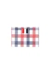 Thom Browne Men's Card Holder With Logo | Size Uni | Maw020l In White