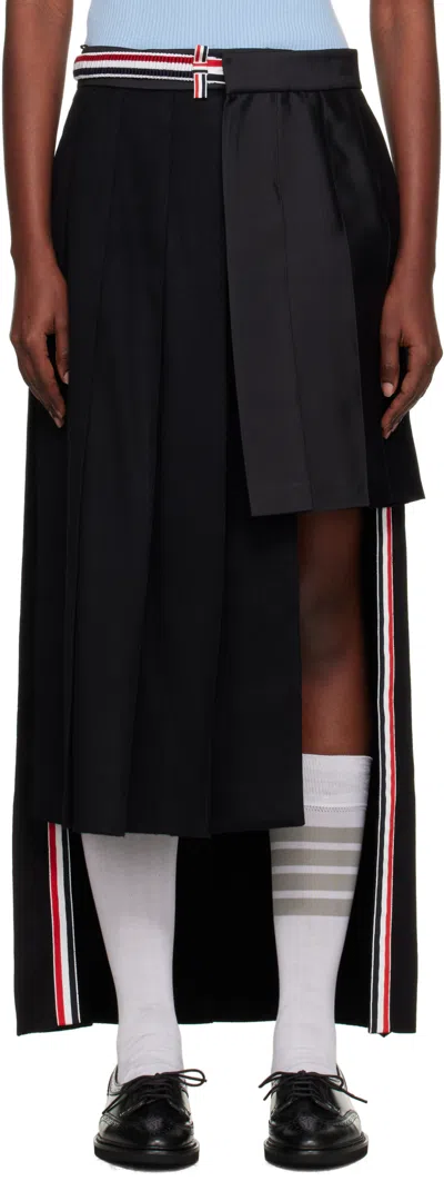 THOM BROWNE IRREGULAR SKIRT