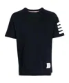 Thom Browne Item O-neck Short-sleeved T-shirt In Black