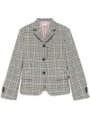 Thom Browne Jacke Mit Gunclub-check