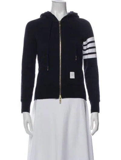 Pre-owned Thom Browne Jacket In Blue