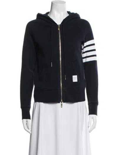 Pre-owned Thom Browne Jacket In Blue