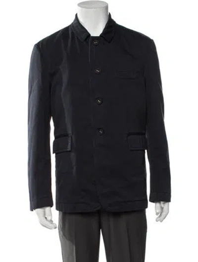 Pre-owned Thom Browne Jacket In Blue