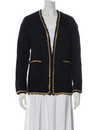 Pre-owned Thom Browne Jacket In Blue