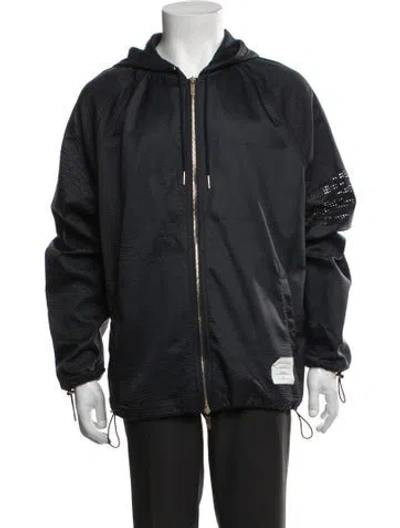 Pre-owned Thom Browne Jacket In Blue