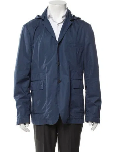 Pre-owned Thom Browne Jacket In Blue