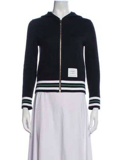 Pre-owned Thom Browne Jacket In Blue