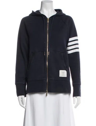 Pre-owned Thom Browne Jacket In Blue