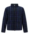 Thom Browne Reversible Down Jacket In Blue