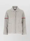 Thom Browne Jacket Cotton Blend Front Pockets