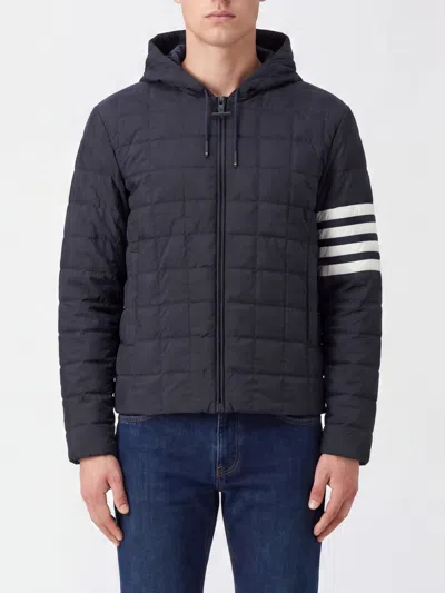 Thom Browne Jacket Men In Blue