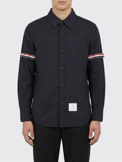 Thom Browne Jacket  Men Color Blue In Green