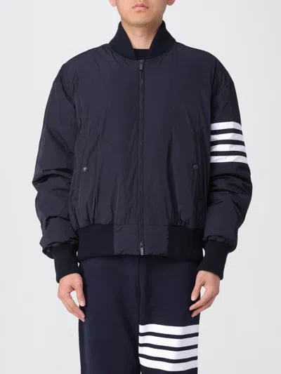 THOM BROWNE JACKET THOM BROWNE MEN COLOR BLUE,H11369009