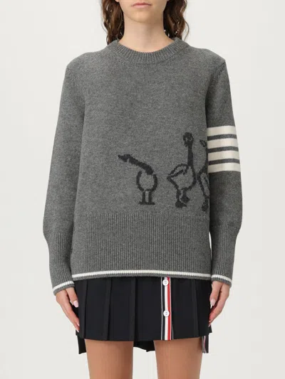 Thom Browne Jacket  Woman Colour Grey