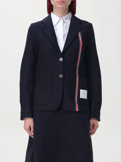 Thom Browne Jacket  Woman Color Navy