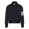 Thom Browne 4-bar Plain Weave Suiting Bomber Jacket