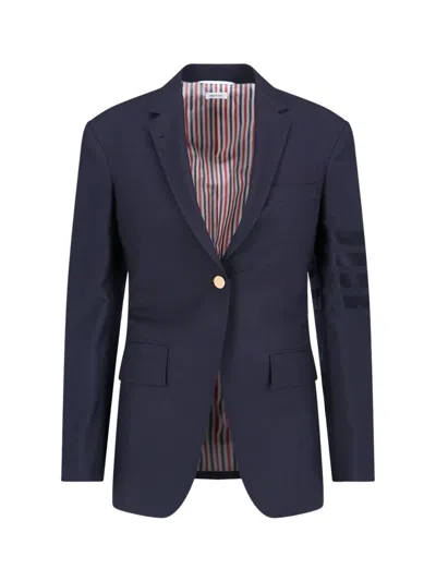 Thom Browne Jackets And Vests In Blue