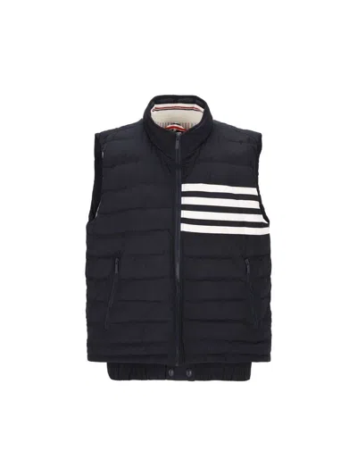 Thom Browne Jackets In Blue