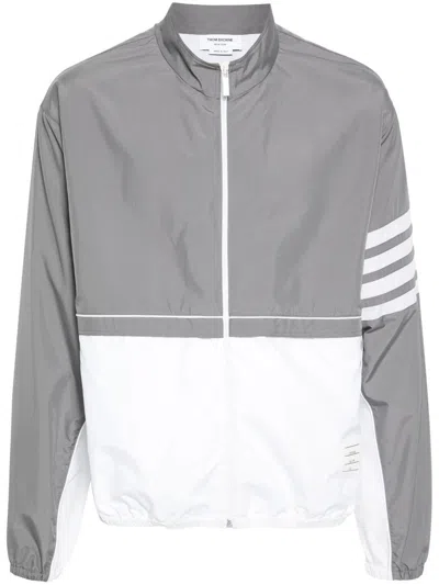 Thom Browne Jackets In Gold