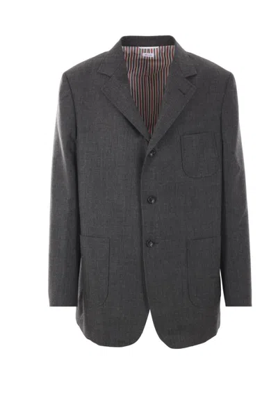 Thom Browne Jackets In Gray