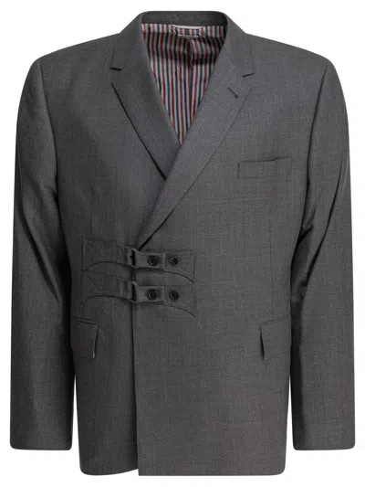 Thom Browne Jackets Grey In 灰色