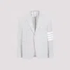 Thom Browne 4-bar Single-breasted Seersucker Blazer