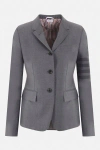 Thom Browne 120s Narrow Shoulder Jacket In Grey