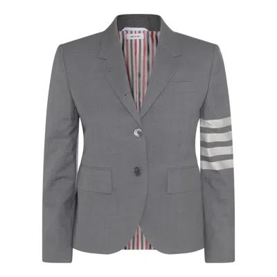 Thom Browne Jackets Med Grey In Gray