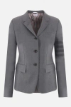 Thom Browne 120s Narrow Shoulder Jacket In Med Grey