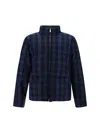 Thom Browne Reversible Down Jacket In Multicolour