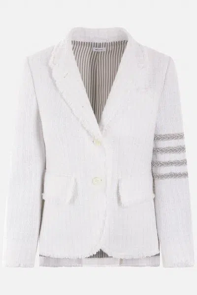 Thom Browne Jackets In White