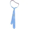Thom Browne Jacquard Browne 65 Stripe Silk Tie In Blue