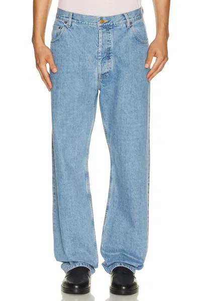 Thom Browne Japanese Selvedge Denim 5 Pocket Jeans In Blue