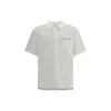Thom Browne Jersey Polo Shirt In Gray