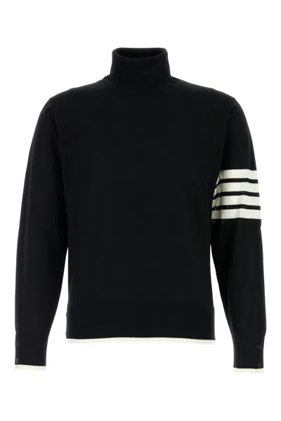 Thom Browne Sweaters In Black